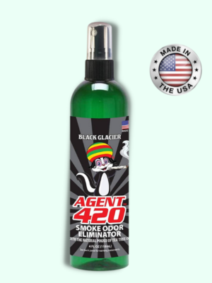 Agent 420-  3.5 oz Black Glacier