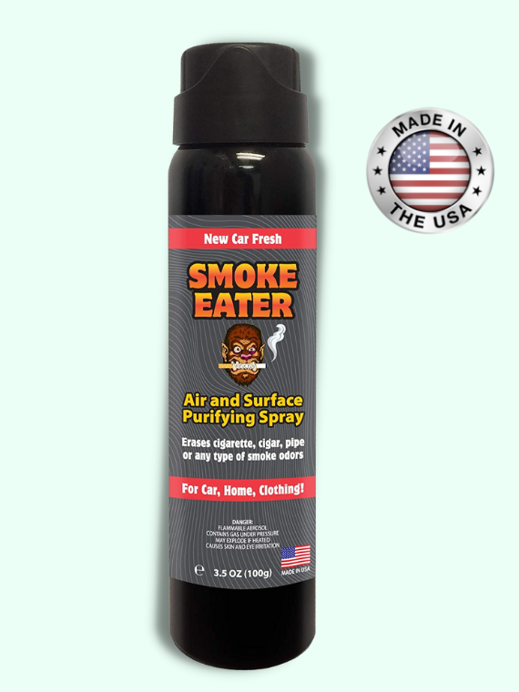 Smoke Eater 3.5 oz New CAR Fresh AEROSOL