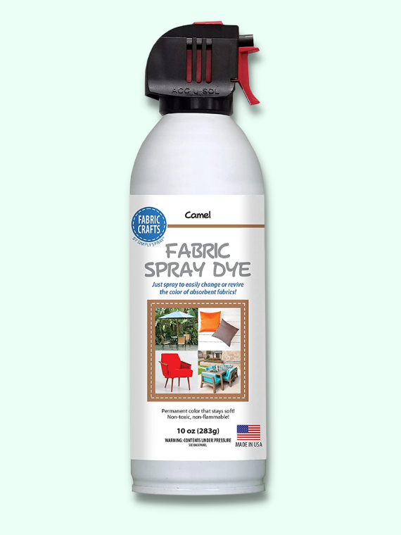 Fabric Spray Dye 10oz Camel Home First Products   NEw Homefirst 1 