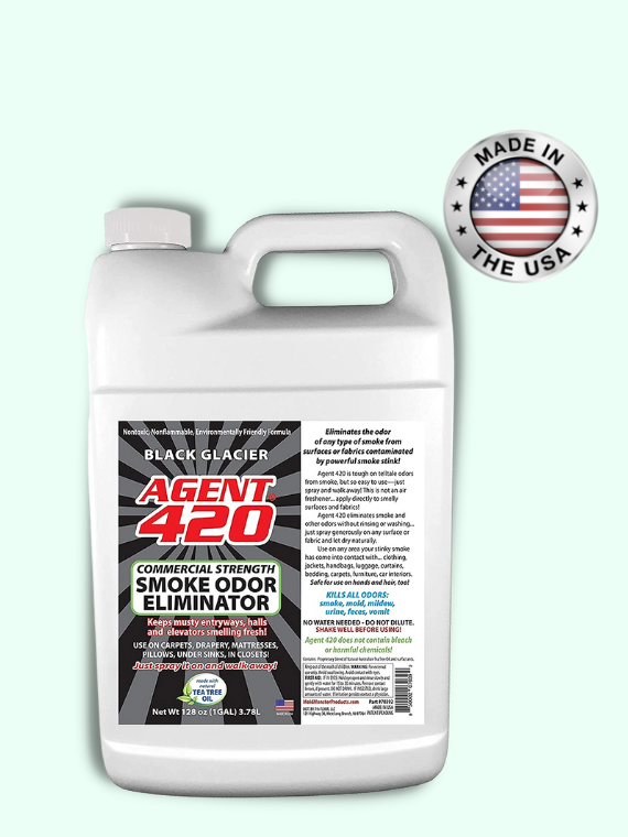 AGENT 420 - 1Gal Black Glacier